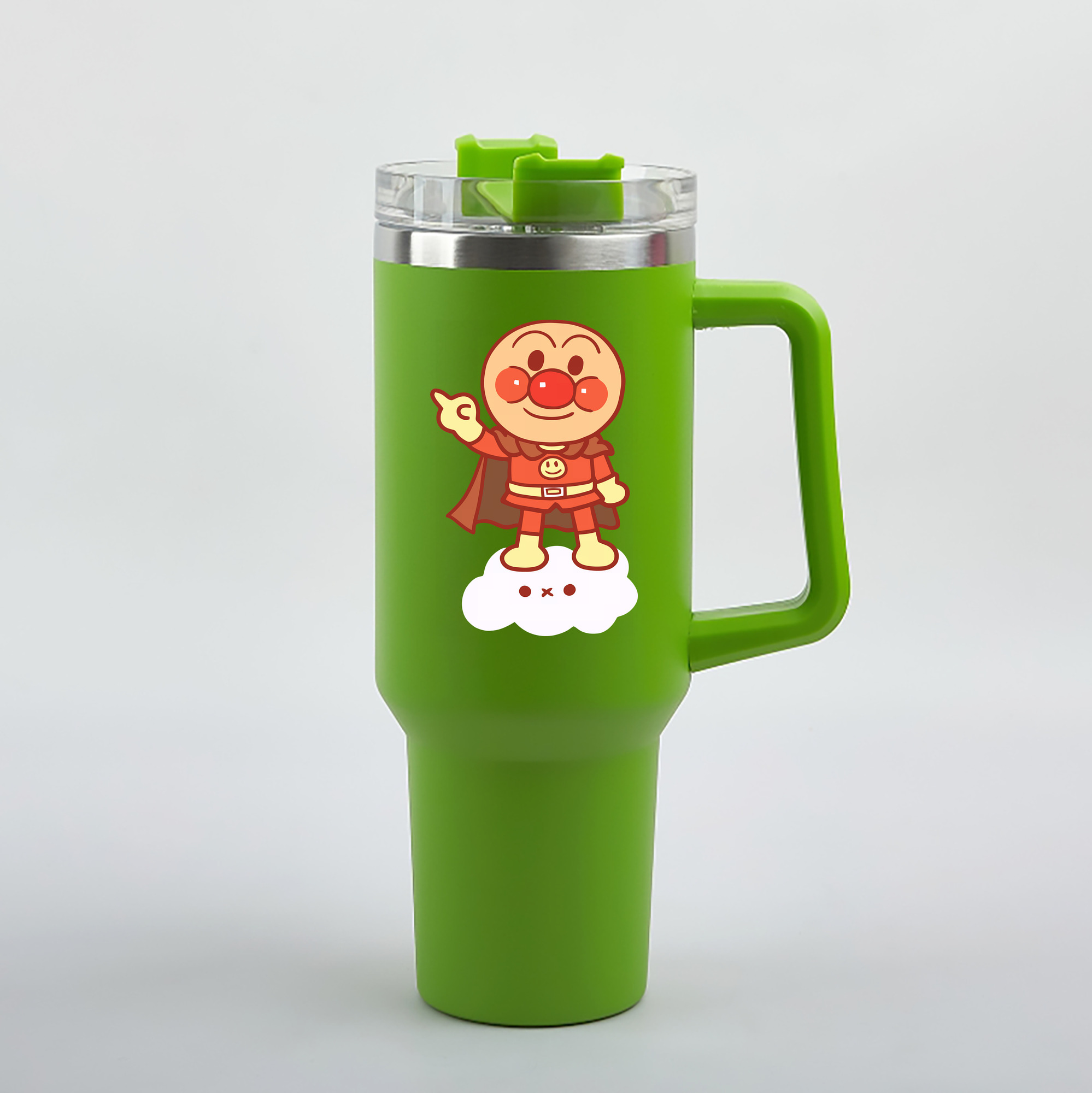 （画像用） アンパンマン Anpanman 1200mL車用タンブラー（カラープリント）